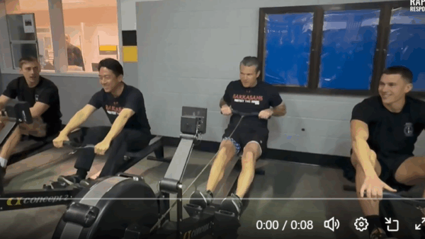 “小泉防衛大臣、米軍トレーニングに参加　ヘグセス戦争長官と筋トレ　日米防衛相会談を前に”